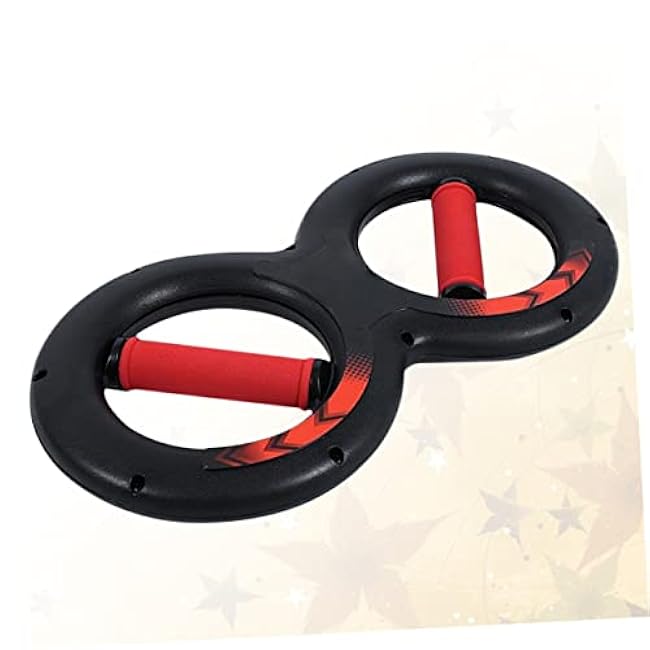 Kisangel Figure 8 chest expander hand exerciser Arm Strength Trainer arm rod exercise power bar power workout barbell devices wrist roller hand grippers for exercising grabbing enhancer fitness