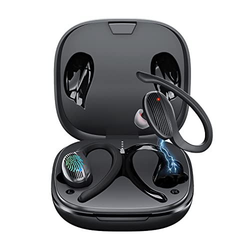 Image of EDYELL Overhook C5P True Wireless Bluetooth Earbuds /Earphones /in-Ear TWS Stereo Headphones with Advanced Bluetooth V5.1 IPX7 Waterproof Extra-Long Playtime, Built-in Mic with Deep Bass for Sports and Workout