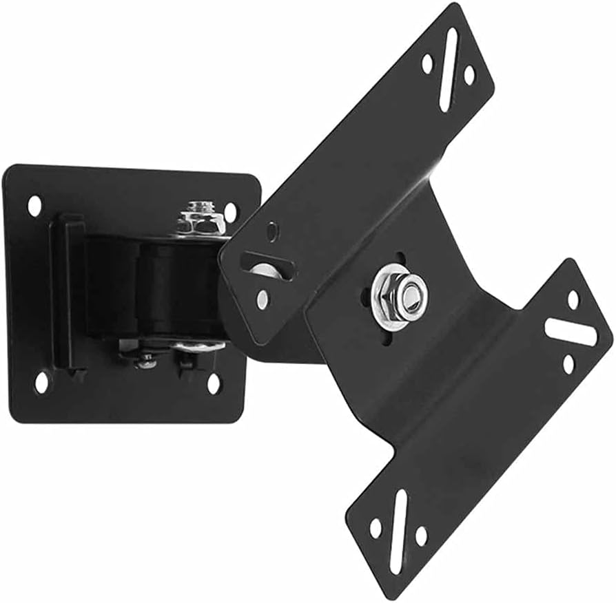TV Wall Mounting Set Tv Bracket Plane 360 Degree Rotation Stand Monitor for 14-27 in LCD LED Load Bearing 10KG