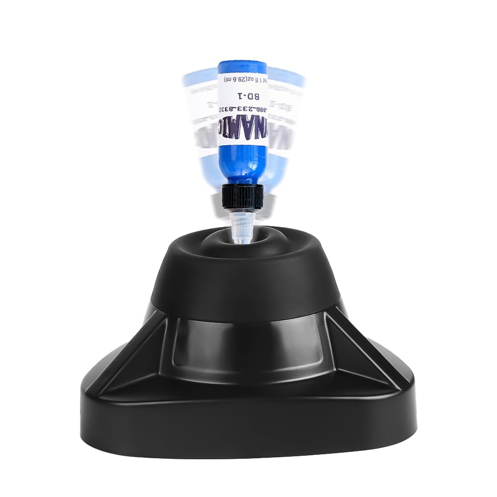 Mini Powerful Vortex Mixer 10000RPM Tattoo Ink Mixer Shaker Fast Electric Liquid Vortex Mixing Paint Shaker Machine for Tattoo Ink Painting Pigment (Black)