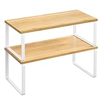 SONGMICS &ndash; Ripiano aggiuntivo in metallo per dispensa