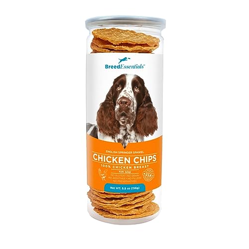Breed Essentials Chicken Chips 5.5 oz - English Springer Spaniel