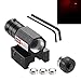 KingFurt Tactical Red Laser Beam Dot Sight Scope for Hunting Gun Rifle Pistol Handgun 20mm Mount with Button…