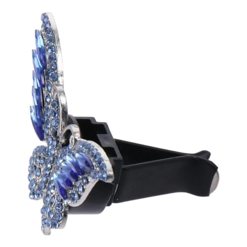 Image of BYOBYO 2 Packs Blue Butterfly Vent Clips, Bling Interior Decor, Air Freshener, Cute Car Accessories for Girls Women, Gifts