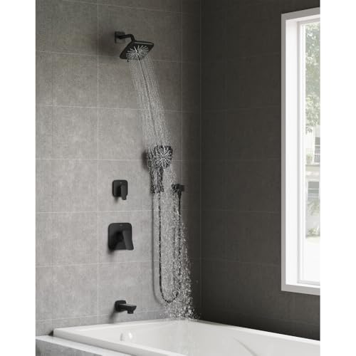 Grohe 1019282430 Cubeo Pressure Balance Valve Trim with Cartridge, Matte Black by GROHE - Image 2