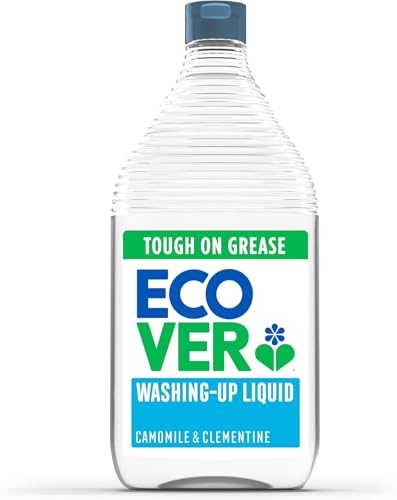 Ecover Washing Up Liquid, Camomile & Clementine, Grease Cutting...