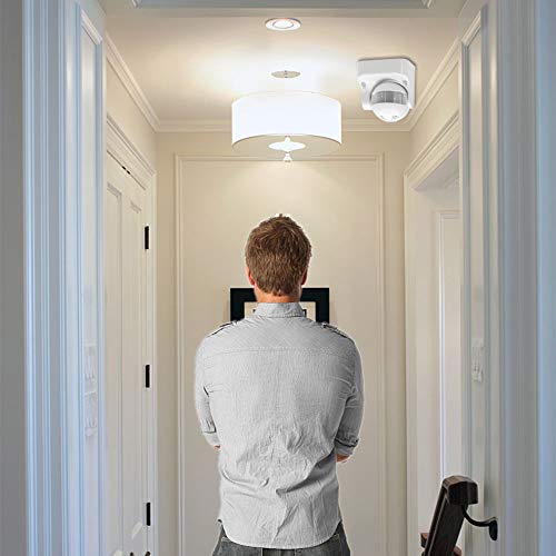 Ajcoflt AC 220 V-240 V 180 Graus Ao Ar Livre IP44 Segurança PIR Infrared Sensor de Movimento Interru