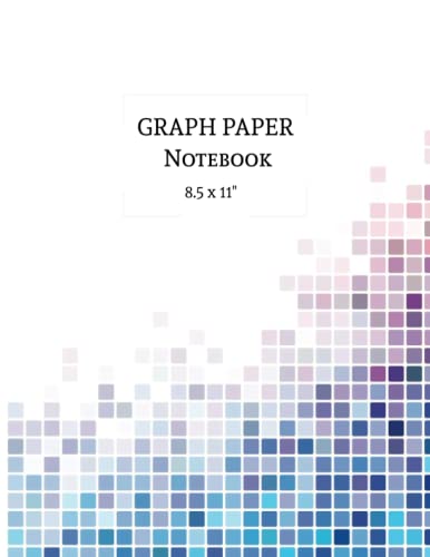 Carnet de notes en papier graphique 8.5x11 pouces grand format