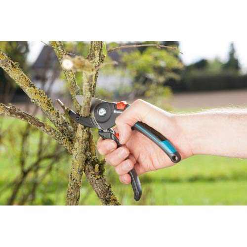Tijeras cortasetos con batería ComfortCut Li-18/60 de GARDENA: cortasetos con mango ergonómico y protector contra impactos, cuchilla precisa de 60 cm de longitud, se entrega sin batería (9838-55)