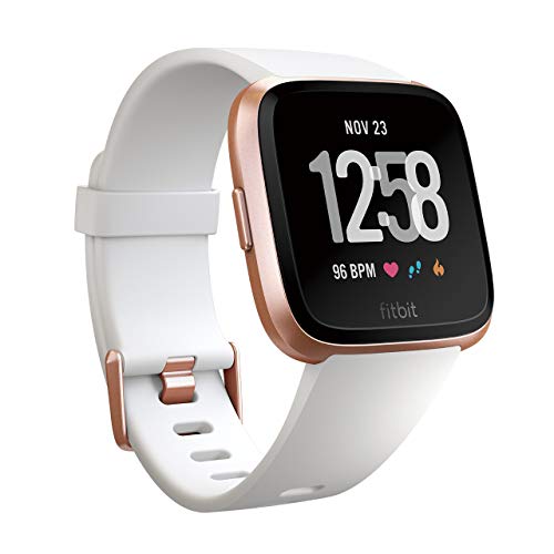 Fitbit Versa スマートウォッチ White L/Sサイズ FB505RGWT-EU