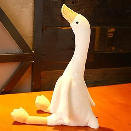 Amazon Co Jp 40 60cmふわふわアヒルぬいぐるみかわいい動物ぬいぐるみ白鳥人形ファッションぬいぐるみキッズバースデークリスマスギフト60cm3 おもちゃ