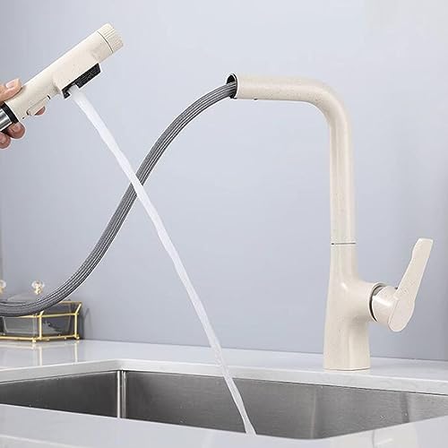 Robinet de cuisine à 3 voies pour purifier l'eau au quotidien avec douchette