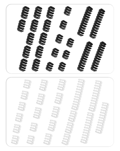 Cable Comb Kit 48 pcs Set - PSU & CPU Management