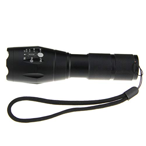 2000 Lumen Cree Xml T6 Zoomable Led Flashlight Focus Zoom Light Torch 18650/Aaa #TOP2