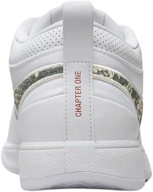 Book 1 Basketball Shoes (FJ4249-101, White/Burnt Sunrise/Black/Light Orewood Brown) Size 9.53