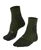 FALKE RU Trail Grip M SO hilo funcional anti-ampollas 1 par, Calcetines para correr Hombre, Verde (Vertigo 7962), 46-48