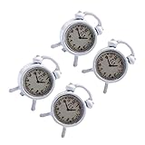 Horloge miniature - en alliage, à la mode et comme décoration d'ornement, mini décor