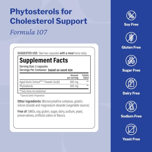 Kyolic Phytosterols with Aged Garlic Extract