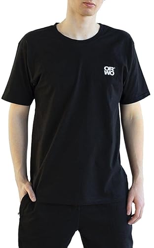 ORWO - schwarzes T-Shirt Herren mit Aufdruck | Wolfen Ostalgie | 100% Bio-Baumwolle | Retro T-Shirt Herren | Größen: S - XXL | Agfa Analogfotografie (XXL, Mini Print) Cover