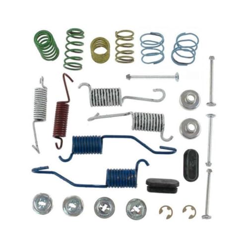 KarParts360 For Chevy Astro 1990-2002 Brake Shoe Adjuster And Return Spring Kit | Rear | Gold Classification | Colored Springs