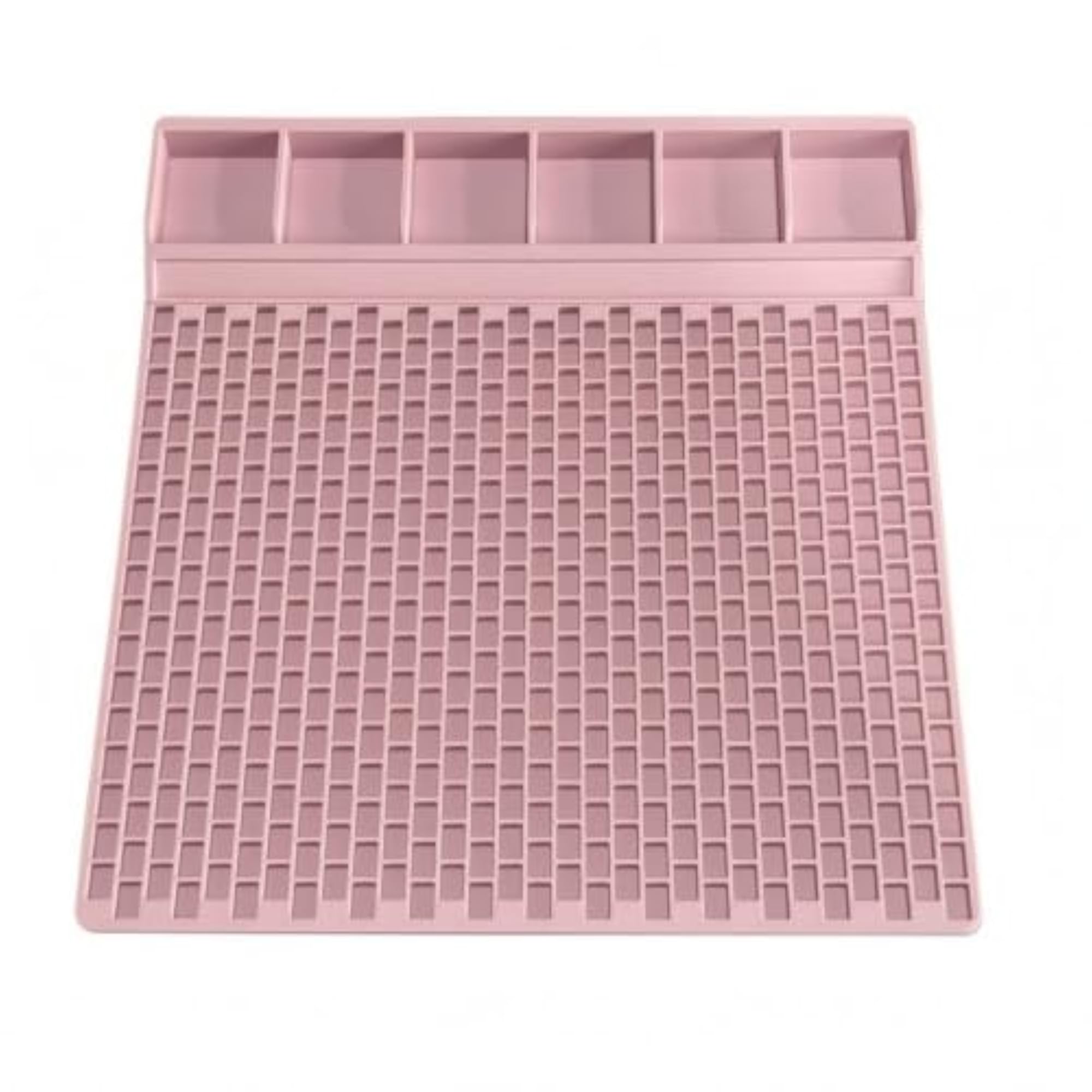 DIY Bead Stringing Tray Grid-Textured Bead Design Board
