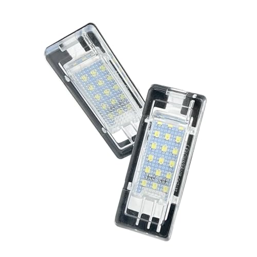 Luz de matrícula de coche para evitar multas en Captur MK1 J87 y Kaptur