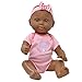 Drink and Wet Baby Doll, With Training Potty, 2 Bottles, Diaper, Bib, African American