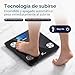 Imagen de HomeFashion HFitness Báscula de Baño Digital 19 Indicadores de Composición Corporal
