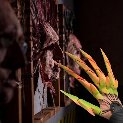 Dedos articulados de Halloween para animación de fiestas de terror y disfraces 7