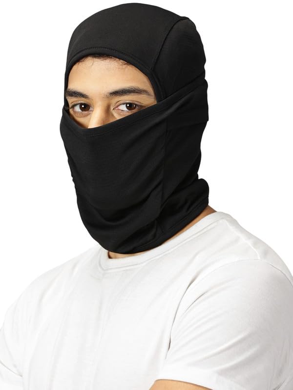 Image of BLUE TYGA Sunscreen Balaclava with UV Protection | Full Face Mask for Riders | UPF 50+ Protection Facekini