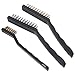 ABOOFAN 5 Sets Wire Brush Industrial Mini Wire Brush Set Portable for Cleaning Polishing