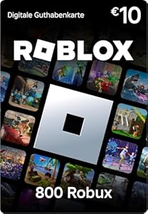 Roblox-Geschenkgutschein |800 Robux Guthaben | inklusive exklusivem virtuellem Item| Digital Code für Smartphones, Computer, Tablets, Xbox One, Xbox Series X|S, Oculus Rift et HTC Vive)