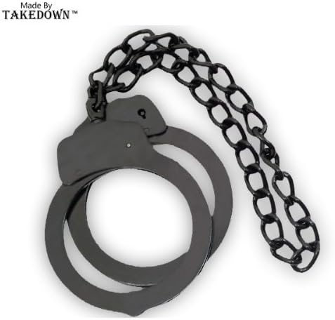 Law Enforcement Leg Cuffs (Black)