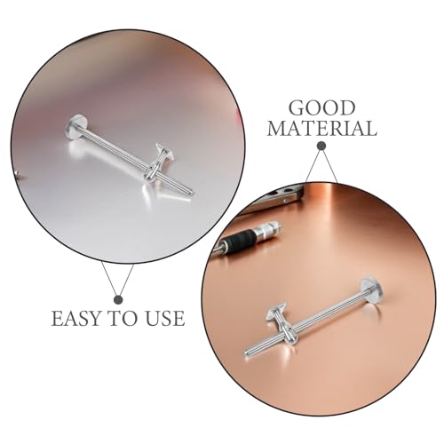 Soporte de acero inoxidable regulable con brida para pasamanos estables en reformas 4