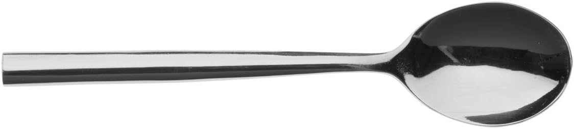 Grunwerg Contemporary Collection Chopstick Teaspoons TESCHP, 18/0 Stainless Steel, Set of 12, Silver