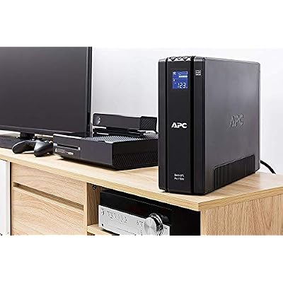 APC UPS Battery Backup Surge Protector with AVR, 1500VA, APC Back-UPS Pro (BR1500G) Bundle Including 16GB DataTraveler