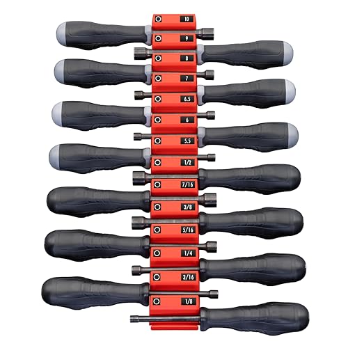 Ernst Manufacturing Screwdriver Pro XL - Modular Screwdriver Organizer for 14 Tools - Made in the USA