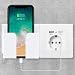 Imagen de Toma de pared cámara espía 4K WIFI blanco