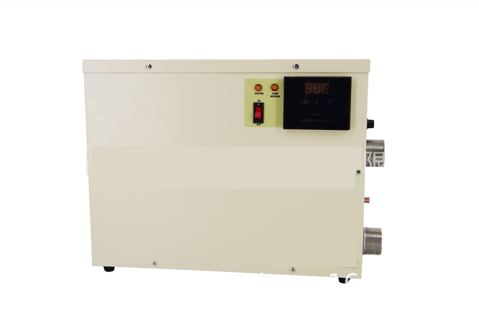 CUDTAPI Pool Heater 5.5KW Swimming Pool Heater Thermostatic Heater For Swimming Pool SPA Spa Electric Heating Equipment Pool Heat Pump