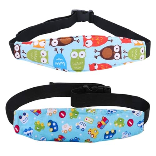 XPEX 2 pezzi Fasce Per Seggiolini Auto, Poggiatesta Auto Per Bambini, Protezione Per Collo, poggiatesta auto bambini,supporto testa seggiolino auto,reggitesta seggiolino auto（A）