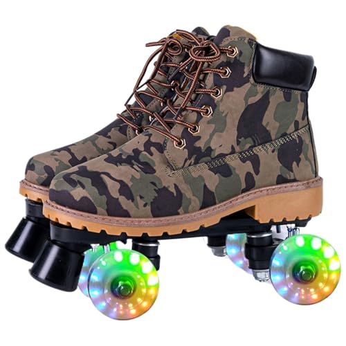 BMOZRM(なぜザム) アダルト 2列 ローラーシューズ 女性のための