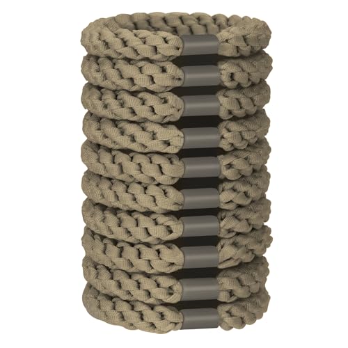 JessLab Hair Ties Set, 10 Pcs Soft Elastic Cords for Women No Damage Ponytail Holders Stretchy Bands Headband Accessory for Girls Ladies, Khaki JessLab Hair Ties Set, 10 Pcs Soft Elastic Cords for Women No Damage Ponytail Holders Stretchy Bands Headband Accessory for Girls Ladies, Khaki