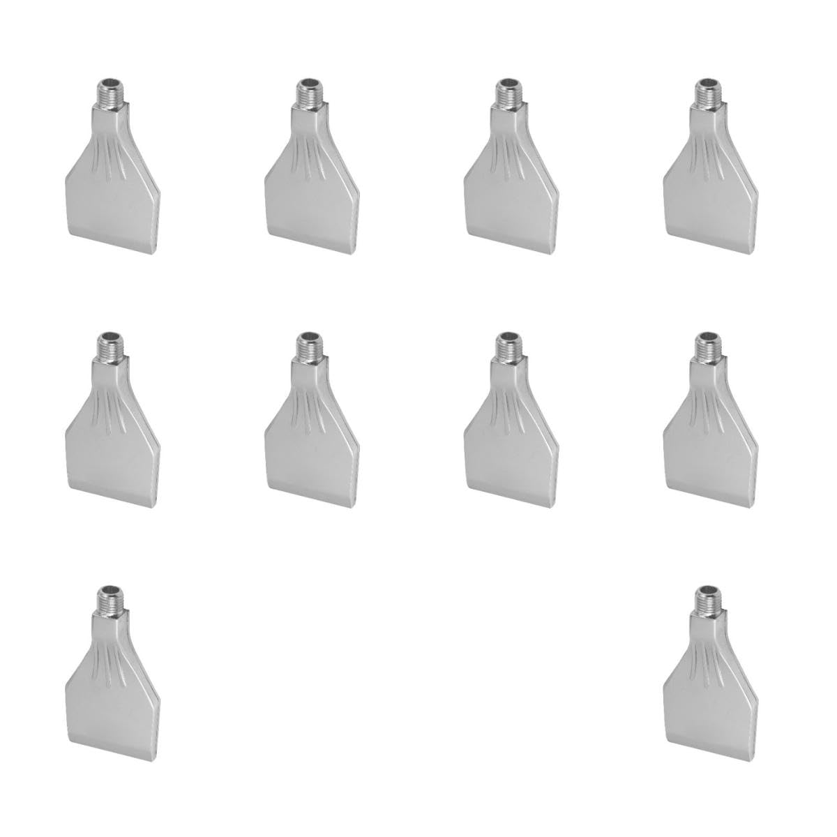 Healvian 10pezzi Ugello Con Attacco Maschio Ugello Per Soffiatore Per Asciugatura Aria e Pulizia Design Aerodinamico Per Riduzione Rumore e Consumo Aria Versatile Per Smoothing Superfici e