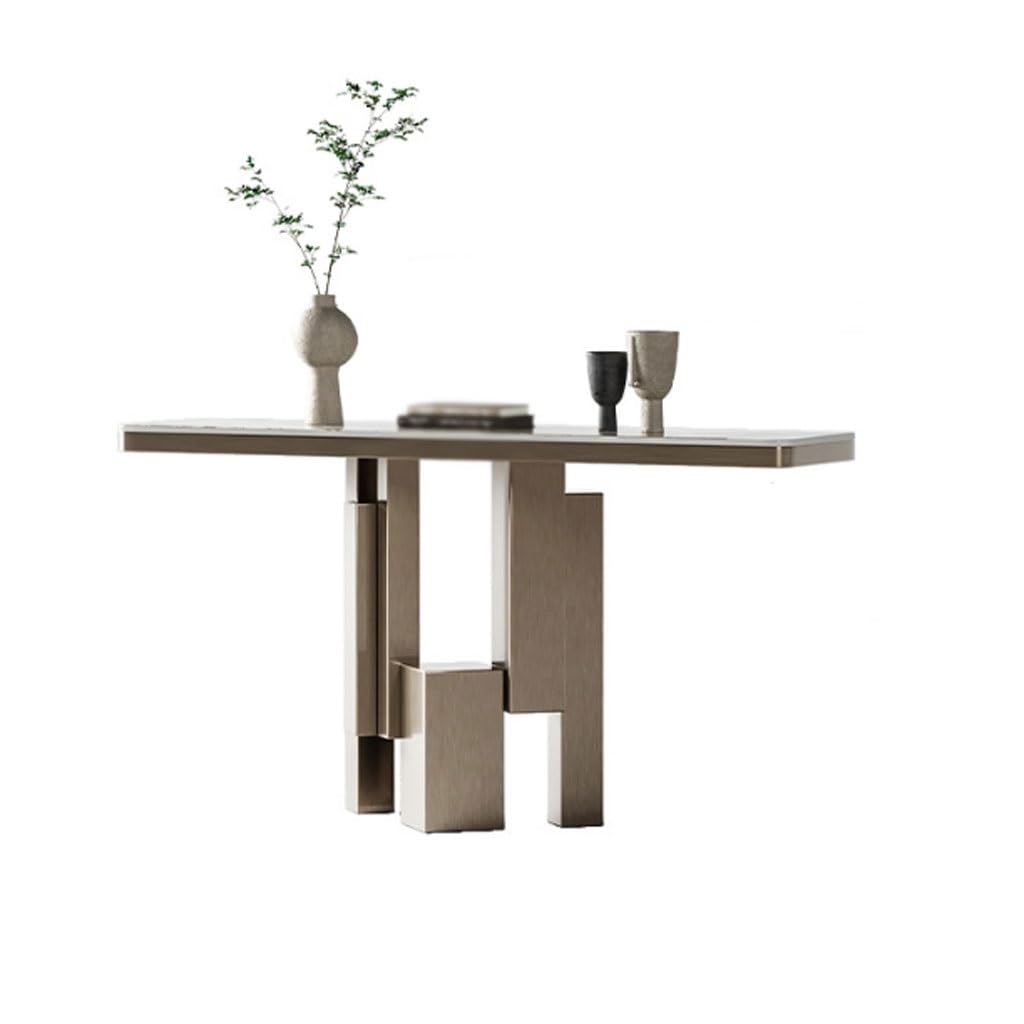 ENGENDER Console Tables Entrance Corridor Slate Table Living Room Wall Narrow Side Home End View Desk