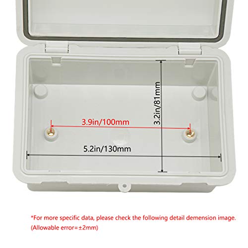 Zulkit Ip65 Waterproof Abs Plastic Electrical Box thumb #2