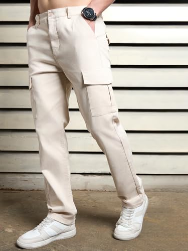Image of HIGH STAR Men's Loose Fit Casual Pants