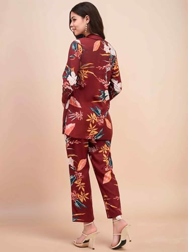 Image of RICHIK Women's Co-ord Set|Kurta Set for Women|Printed Kurta with Pant|Co-ord Set