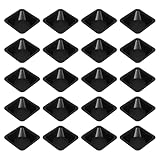 Zerodeko 20pcs Lab Weighing Trays Plastic Weighing Boats for Accurate Powder Liquid Measurement Multi-Industry Use Sturdy Easy to Electronic Scales