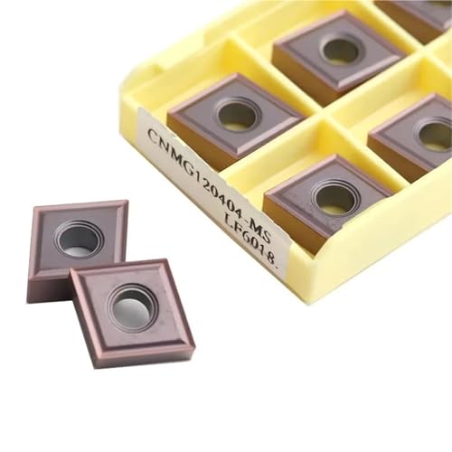 Herramienta de torno CNMG120408-MS para el corte preciso de piezas de acero inoxidable 4