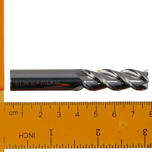 Image of Mill Bits Carbide Steel Professional 1 /2 inch Mill Tool Cutters Practical 3 Flute Cutting Milling Tools Milling Applications